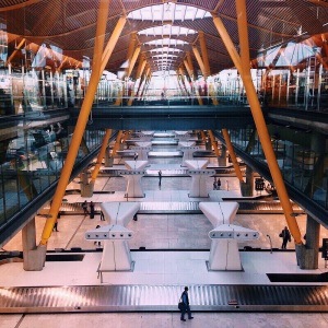 Madrid Barajas Airport, Madrid, Spain
